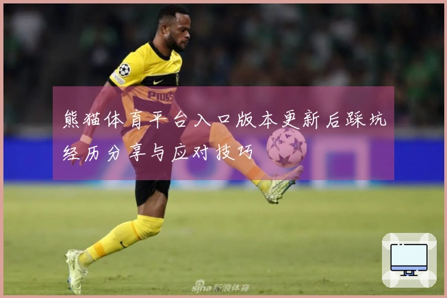 熊猫体育平台入口版本更新后踩坑经历分享与应对技巧